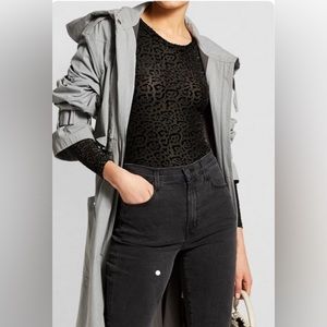 GOOD AMERICAN Women’s‎ Leopard Print Bodysuit